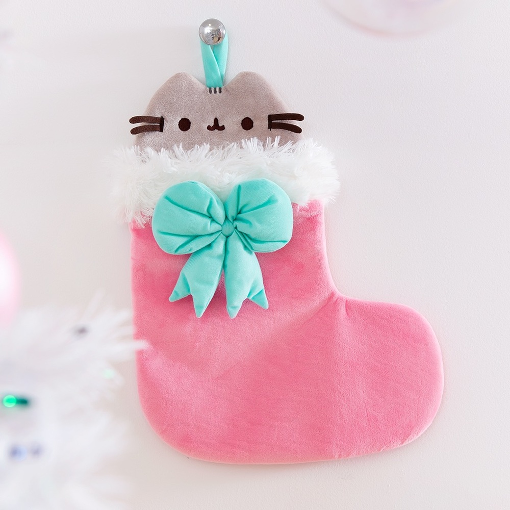 NWT Pusheen Kitty Pink Stocking